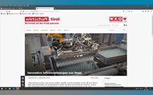 wirtschaft.tirol - Innovative infusion solutions from Dessl Maschinenbau