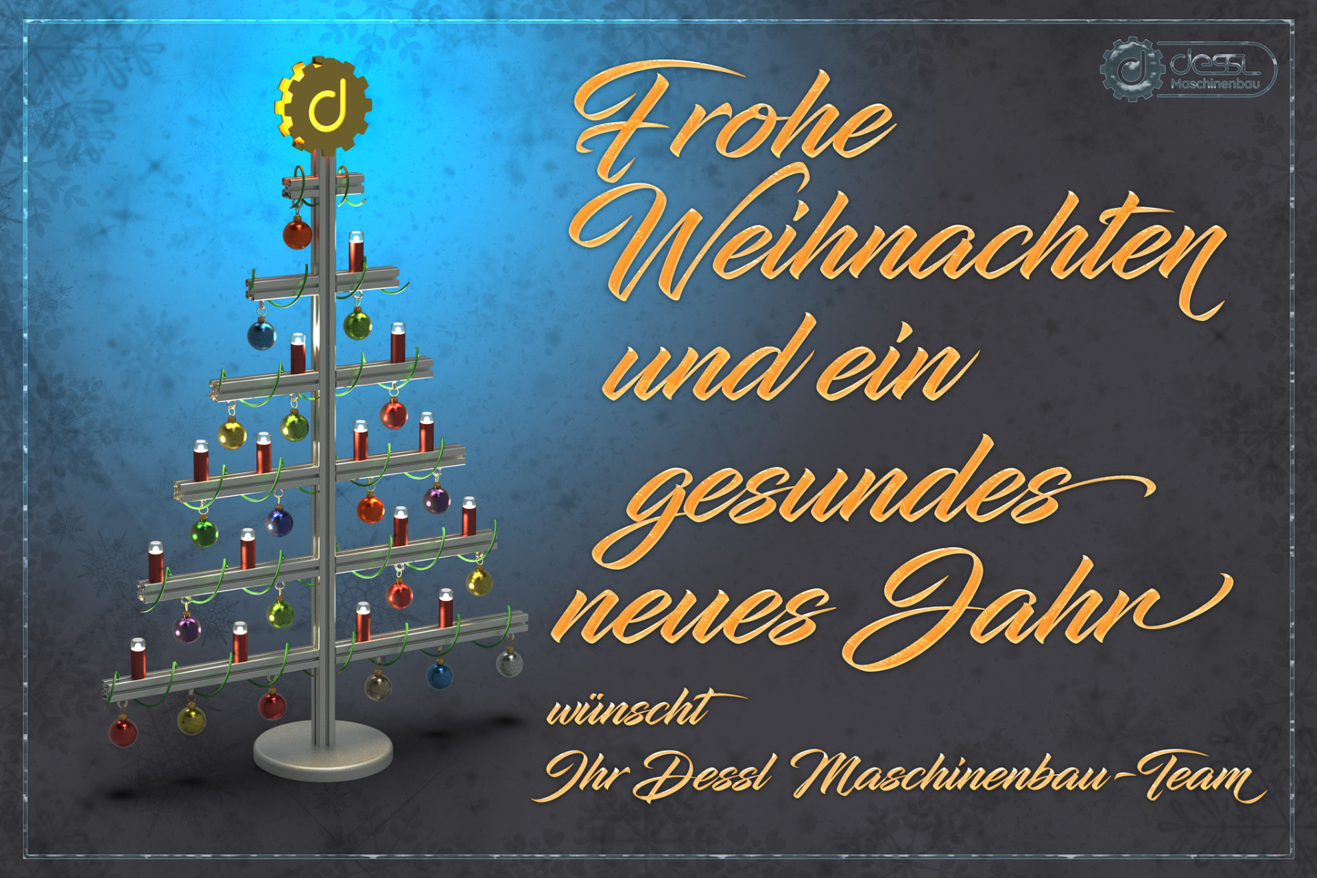 Weihnachtsgrüße von Dessl Maschinenbau