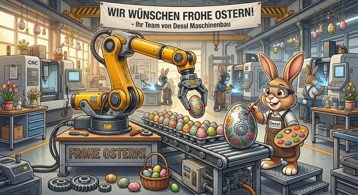 Frohe Ostern von Dessl Maschinenbau!