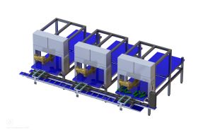 Verpackungsanlage für Gemüse