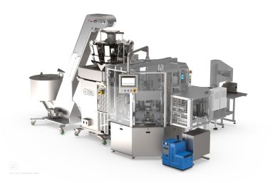Verpackungsanlage für Standbodenbeutel